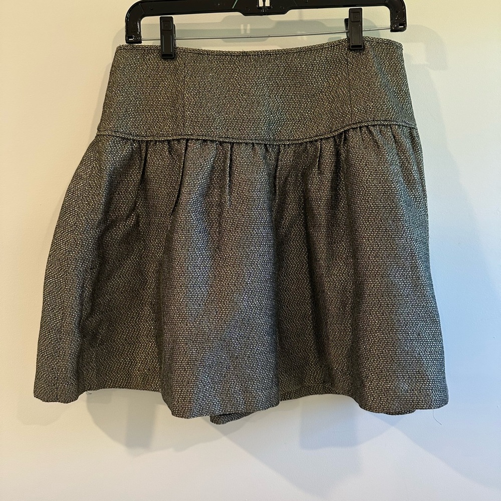 Banana Republic Metallic gold Tweed A-Line Skirt – Size 4 - Picture 3 of 6